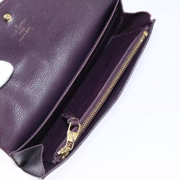 LOUIS VUITTON Empreinte Portefeuille Curieuse Wallet Purple - Picture 8 of 16
